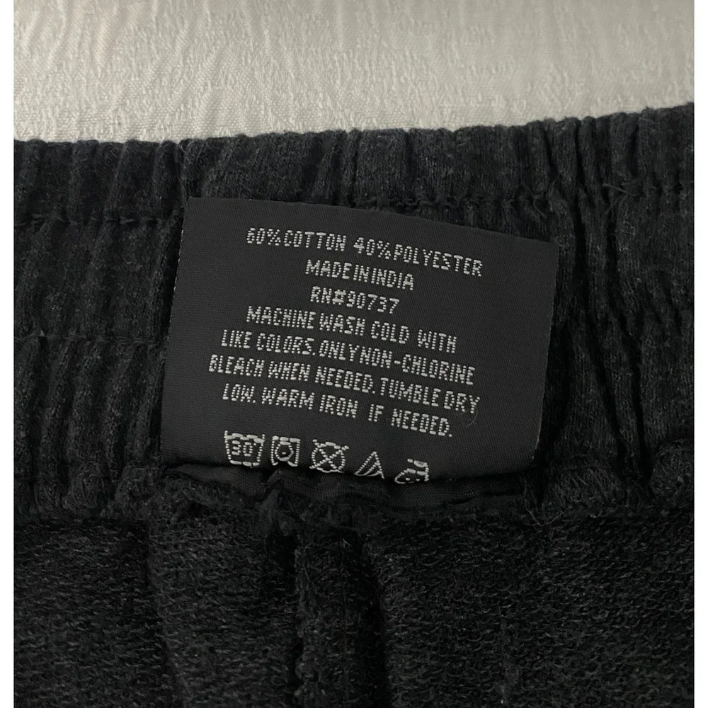 True Religion Loungewear‎ Mens Large Black Gold Logo Jogger Sweatpants